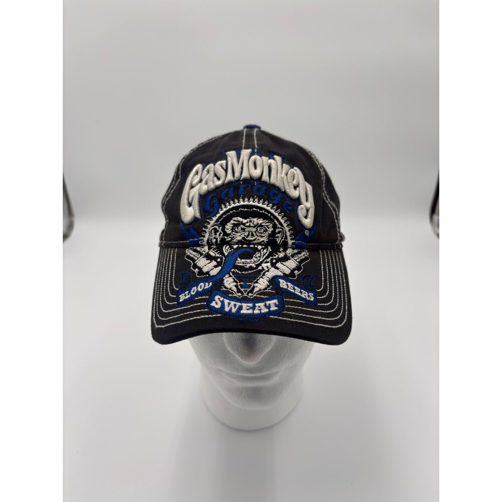 Gas Monkey Garage Blood Sweat & Beers Embroidered Adjustable Hat
